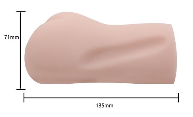 Мастурбатор-анус Crazy Bull - Realistic 3D Life-Like ASS Water lubricant, BM-009194K