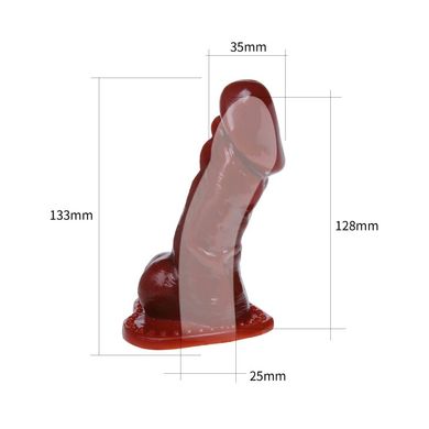 Насадка - презерватив BI-016006N-0902S ( коричневая )