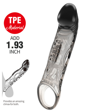 Удлиняющая насадка ( на 4.9 см ) Pretty Love - Wayde Penis Sleeve, BI-026240NM