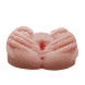 Мастурбатор вагіна і анус з вібрацією BAILE - French lady, Vibration Heating function, BM-009022