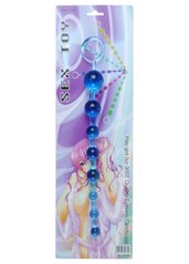 Анальні намиста Jelly Anal Beads BLUE, BS6700087