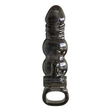 Удлиняющая насадка с вибростимуляцией Meleon - Double Knot Dragon Steel Cannon Wolf Tooth Set Z1, ZPS-126