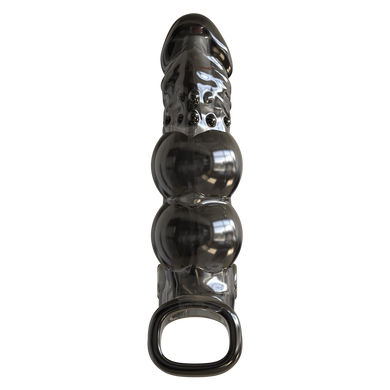 Удлиняющая насадка с вибростимуляцией Meleon - Double Knot Dragon Steel Cannon Wolf Tooth Set Z1, ZPS-126
