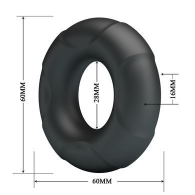Ерекційне кільце Crazy Bull №12 - Arvel super soft silicone, BI-210350