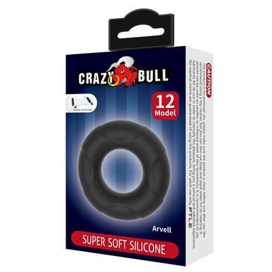 Ерекційне кільце Crazy Bull №12 - Arvel super soft silicone, BI-210350