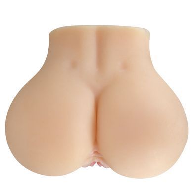 Мастурбатор вагіна-анус із вібрацією Crazy Bull - Mila soft skin, BM-009243Z
