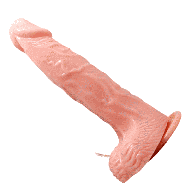 Вибратор реалистик на присоске SUPER VIBRO DONG, BW-008080