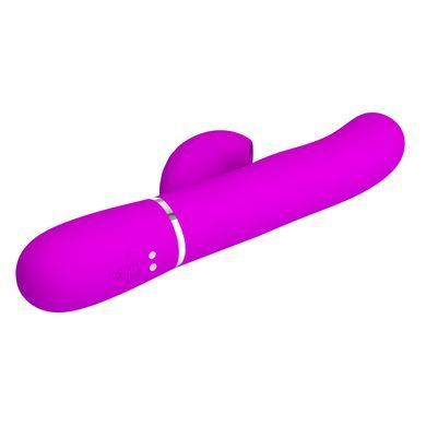 Вібратор із вакуумною стимуляцією клітора Pretty Love - Twinkled Tenderness Purple, BW-500015