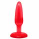 Анальная пробка на присоске "Butt plug" BI-017001 Red