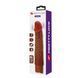 Перезаряжаемый вибратор реалистик Pretty Love - Leander Realistic Vibrating Dildo Brown, BW-500080-1