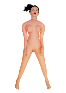 Надувная кукла BOYS of TOYS - ANGELINA 3D с вставкой из киберкожи и вибростимуляцией, BS5900001