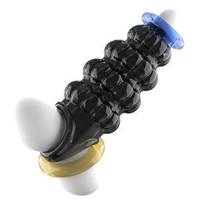 Стимулююча насадка Meleon - Dominate Beads Locking Sleeve, PS-16