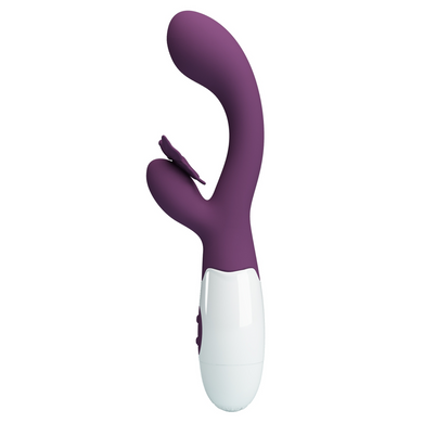 Вибратор серии Pretty Love - BUTTERFLY KISS purple, BI-014927-A2