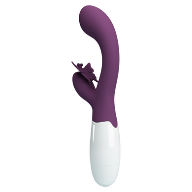 Вибратор серии Pretty Love - BUTTERFLY KISS purple, BI-014927-A2