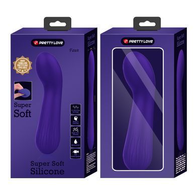 Вібромасажер для стимуляції точки G Pretty Love - Faun Dark Purple, BI-014724-3