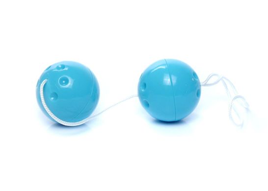 Вагинальные шарики Duo balls Blue, BS6700024