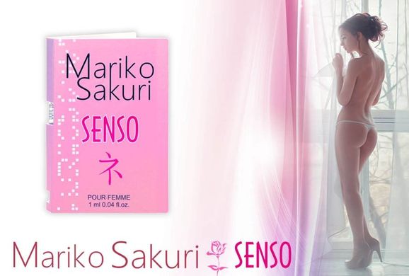 Духи с феромонами для женщин Mariko Sakuri SENSO, 1 ml