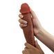 Удлиняющая насадка презерватив Pretty Love - Chelsea 8,9" Brown, BI-026272-1