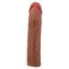 Удлиняющая насадка презерватив Pretty Love - Chelsea 8,9" Brown, BI-026272-1