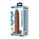 Подовжуюча насадка з вібростимуляцією Pretty Love - Xerxes Vibrating Penis Sleeve Brown, BI-026282Z-1