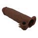 Подовжуюча насадка з вібростимуляцією Pretty Love - Xerxes Vibrating Penis Sleeve Brown, BI-026282Z-1