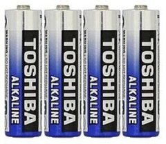 Батарейка лужна TOSHIBA Alkaline LR6 AA ( 4 шт )
