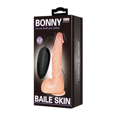 Фаллоимитатор с вибрацией Baile Skin " BONNY " BW-008041ZSY