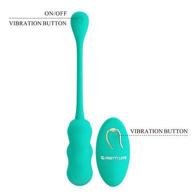 Виброяйцо с дистанционным управлением Pretty Love - Leshy Dream Chaser 4 Green, BI-014868W-A4