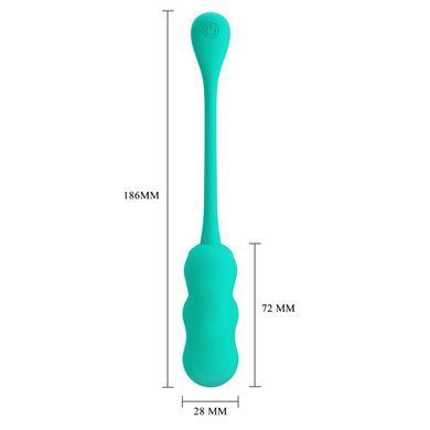 Виброяйцо с дистанционным управлением Pretty Love - Leshy Dream Chaser 4 Green, BI-014868W-A4