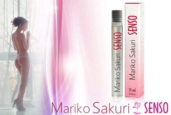 Духи с феромонами для женщин Mariko Sakuri SENSO, 15 ml