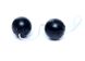 Вагинальные шарики Duo balls Black, BS6700026