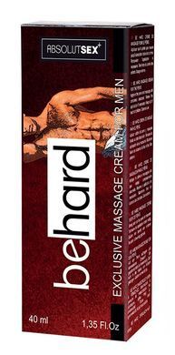 Стимулюючий крем Be Hard, 40 ml