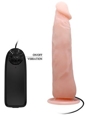 Вібратор на присосці Vibrating Cock, BW - 008068A