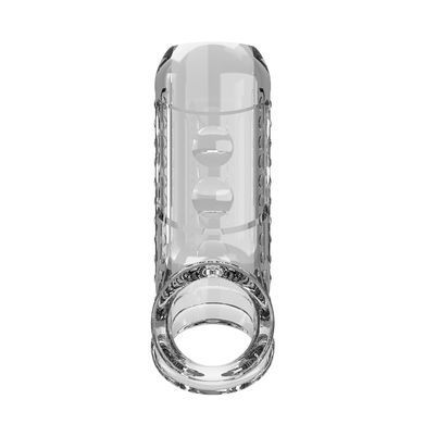 Стимулирующая насадка на пенис Pretty Love - Penis Sleeve Long Clear, BI-026267M