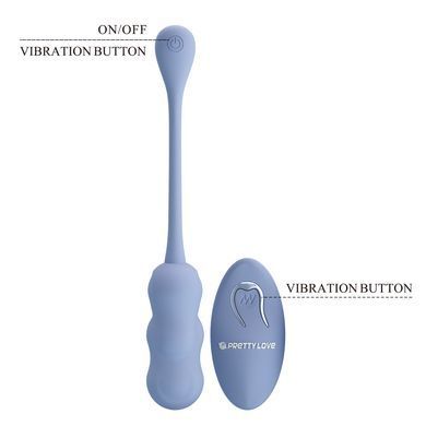 Виброяйцо с дистанционным управлением Pretty Love - Leshy Dream Chaser 4 Blue, BI-014868W-A5