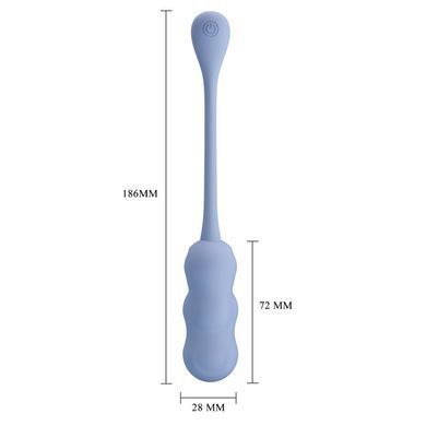 Виброяйцо с дистанционным управлением Pretty Love - Leshy Dream Chaser 4 Blue, BI-014868W-A5
