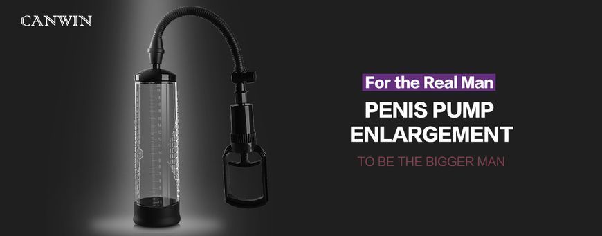 Вакуумна помпа CANWIN Penis Pump Men Powerup - P128