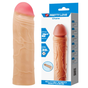 Подовжуюча насадка презерватив Pretty Love - Chane 2" Flash, BI-026254