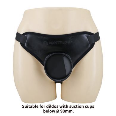 Універсальна система для страпону Pretty Love - Fogg II Black Universal Harness Briefs, BW-022107