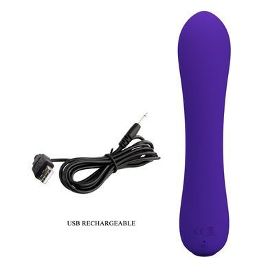 УЦЕНКА - Перезаряжаемый вибратор PRETTY LOVE - Matt Purple, DIS-BI-014667-3
