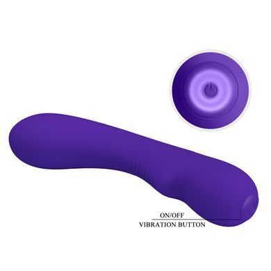 УЦЕНКА - Перезаряжаемый вибратор PRETTY LOVE - Matt Purple, DIS-BI-014667-3