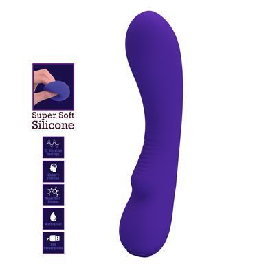 УЦЕНКА - Перезаряжаемый вибратор PRETTY LOVE - Matt Purple, DIS-BI-014667-3