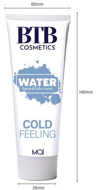 Вагинальный лубрикант на водной основе с охлаждающим эффектом Mai - BTB Water Based Cold Feeling Lubricant, 100 ml