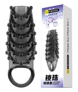 Стимулююча насадка Meleon - Lock Beads Locking Sleeve, PS-12