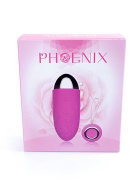Віброяйце з пультом дистанційного керування - Remoted controller egg 0.3 USB Pink, BS2600108