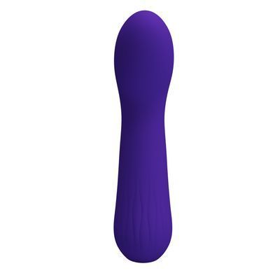 УЦЕНКА - Вибромассажер для стимуляции точки G Pretty Love - Faun Dark Purple, DIS-BI-014724-3