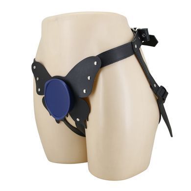 Универсальная система для страпона Pretty Love - Caldric II Black & Blue Universal Harness Briefs, BW-022107-1