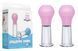 Набор из 2-ух вакуумных помп для стимуляции сосков CANWIN - Lollipop Pump Pink, CAN-P512 PINK