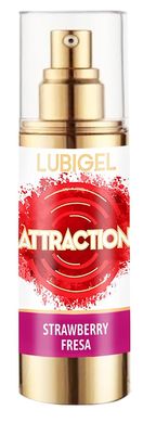 Стимулирующий гель (жидкий вибратор) с ароматом клубники Mai - Attraction Lubigel Privat Gel Liquid Vibrator Efect Strawberry, 30 ml