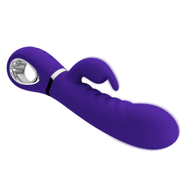 УЦЕНКА - Ребристый вибратор Pretty Love - Prescott Purple, DIS-BI-014635-3